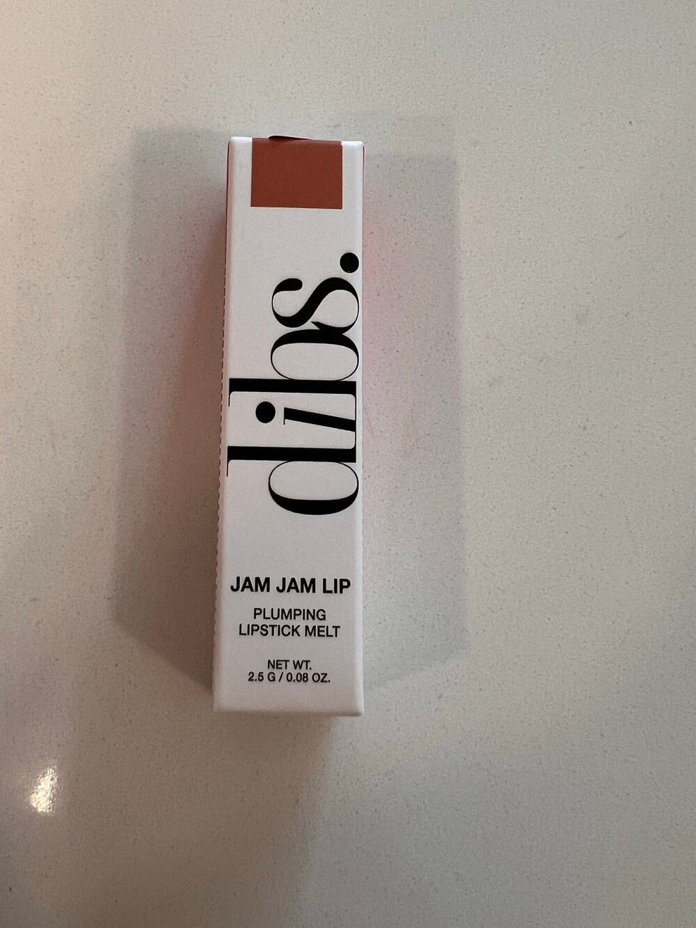 DIBS Beauty Jam Jam Lip Plumping Lipstick Melt Fig Fantasy Caramel Nude NIB